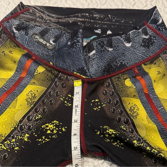 Colorful abstract leggings. One size fits most. - Picture 8 of 12